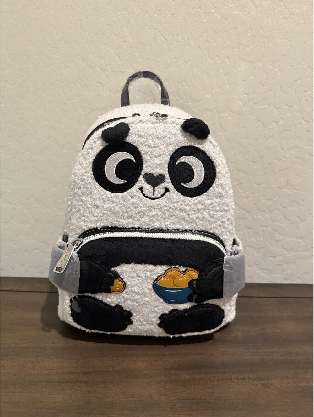 Loungefly DreamWorks Kung Fu Panda Plush Po Backpack NWT